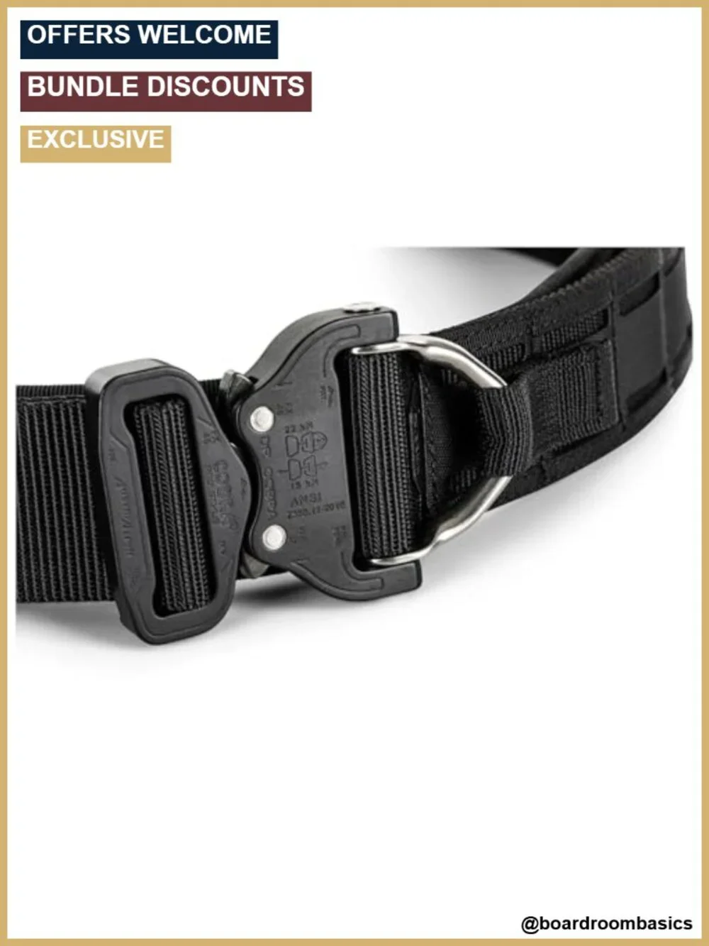 5.11 Tactical Maverick Battle Belt with COBRA Buckle, 1.75 Inch Duty Belt,